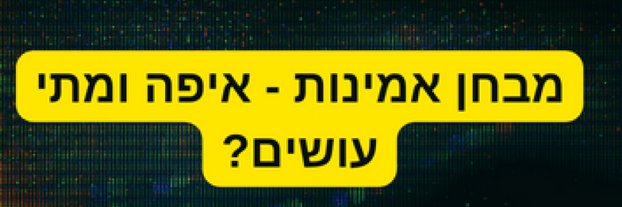 איפה ומתי צריך לבצע מבחן אמינות?